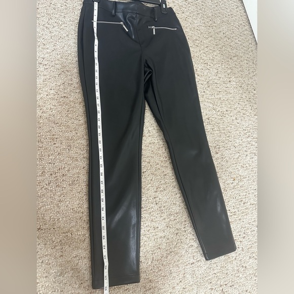 Marc New York black Leather pants size S - Picture 2 of 7